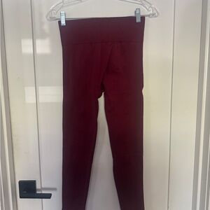 Women’s Burgundy Leggings
